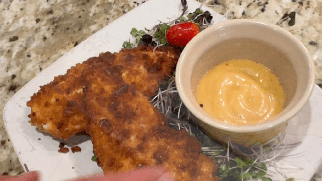 Pretzel Crusted Chicken